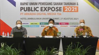 Gelar RUPS dan Pubex 2021, PT Arkadia Digital Media Tbk (DIGI) Ungkap Inisiatif Baru