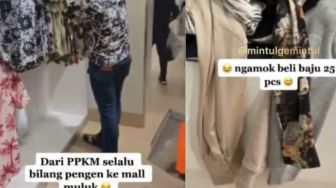 Istri Bongkar Kelakuan Suami saat Belanja di Mal, Publik Curigai Hal Ini