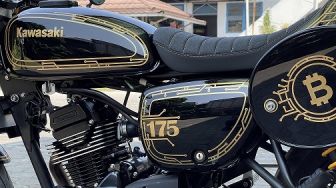 Lelang Motor Kawasaki W175 Custom di OpenSea, Pemilik Jualan NFT Sekaligus Edukasi