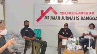 DSLNG Bantu Jurnalis Banggai Tangani Covid di Kalangan Wartawan