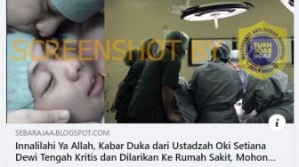 CEK FAKTA: Benarkah Kondisi Oki Setiana Dewi Kritis dan Dilarikan ke RS?