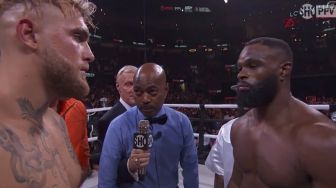 Top 5 Sport Sepekan: Jake Paul Kalahkan Tyron Woodley Lewat Split Decision