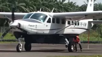 Bandara Japura Rengat Kembali Difungsikan, Susi Air Rute Batam Terbang Perdana