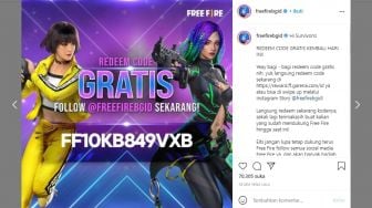 Bagi Pecinta Game, Ini Kode Redeem Free Fire 30 Agustus 2021 yang Baru Dirilis