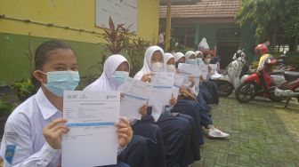 Duh, Banyak Pelajar di Kab. Tangerang Belum Vaksinasi Covid-19