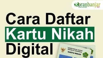 INFOGRAFIS : Cara Daftar Kartu Nikah Digital