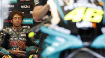 Valentino Rossi Sedih Raih Hasil Buruk di MotoGP Inggris Terakhirnya