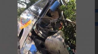 Kecelakaan Maut Bus Sikat Truk dan Pemotor di Madiun, Satu Orang Tewas
