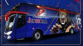 Sayembara Berakhir! Bus Arema FC Resmi Bernama JEN99ALA, Begini Filosofinya