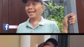 Tirukan Gaya Ayah Ayu Ting Ting, Food Vlogger Ini Panen Pujian karena Mirip Banget