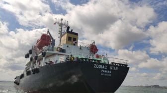 Kapal Tanker Berbendera Panama Ditangkap di Perairan Batam