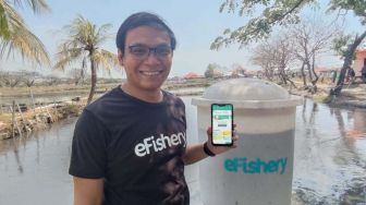 eFishery Bantu Pembudidaya Milenial Asal Cirebon Raup Untung Hingga Tiga Kali Lipat