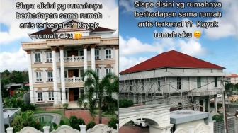 Wanita Pamer Bangunan Mewah Milik Tetangga Depan Rumah, Pemiliknya Artis Terkenal