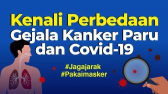 Kenali Perbedaan Gejala Kanker Paru dan Covid-19