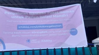 Babasal Mombasa Sentuh Warga Isoman di Luwuk dan Batui
