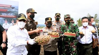 Hasil Panen Food Estate di Humbahas Meningkat, Gubsu: Lahan Akan Ditambah