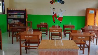 SDN 1 Busato Bolmut menyambut pembelajaran tatap muka