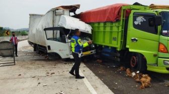 Kecelakaan di Tol Bakter Lampung Didominasi Sopir Ngantuk, HK Gelar Operasi Mengantuk