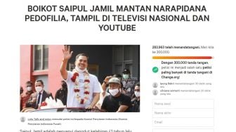 TOK! Publik Serukan Boikot Saipul Jamil Muncul di TV karena Pelaku Pedofilia