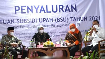 Bank BTN berkomitmen mendukung berbagai program yang digulirkan pemerintah dalam upaya membantu masyarakat dan mempercepat pemulihan ekonomi nasional yang terdampak pandemi Covid-19. Salah satu programnya adalah Bantuan Subdisi Upah (BSU) Bagi Pekerja / Buruh dalam penanganan dampak Covid-19. (Dok: BTN)