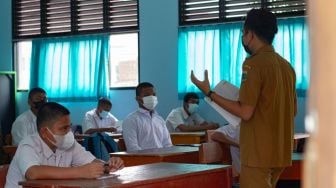 Suasana Pembelajaran Tatap Muka SMK di Kabupaten Tangerang