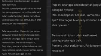 Kisah Haru Anak Rawat Ibu yang Terkena Tumor Otak: Panjang Umur Kebaikan