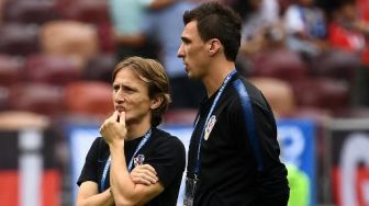 Cerita Berkesan Luca Modric pada Sosok Mandzukic yang Memutuskan Pensiun