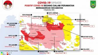 Kabar Baik! Zona Merah di Batam Tersisa Dua Kecamatan