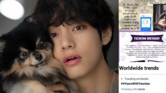 Si Manis Kesayangan V BTS, Hari Ulang Tahun Yeontan Viral di Twitter