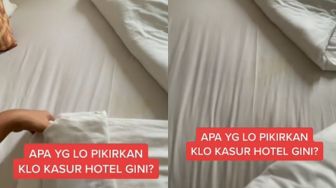 Misteri Bercak Mencurigakan di Sprei Hotel, Jawaban Resepsionis Ngeselin