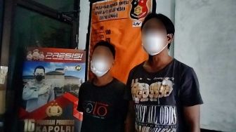 Dua Preman Palak Pedagang di Medan Pucat Ditangkap Polisi