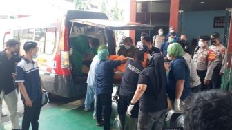 41 Jenazah Napi Lapas Tangerang Tiba di RS Polri, Tim DVI Lakukan Identifikasi