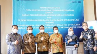 Dorong Faskes Tingkatkan Layanan, BPJS Kesehatan Kerja Sama dengan Bank BJB