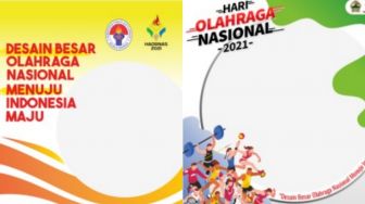 Link Twibbon Haornas 2021, Hari Olahraga Nasional Menuju Indonesia Maju