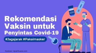 INFOGRAFIS: Rekomendasi Vaksin untuk Penyitas Covid-19