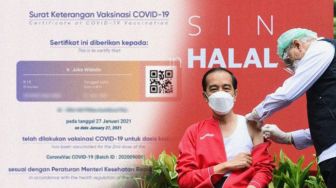 Sertifikat Vaksin Jokowi Bocor, Diduga Penyebabnya Karena Ini