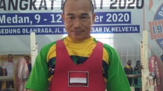 Lifter Sumatera Utara Faebolo Dodo Gowasa Optimistis Raih Medali Emas di PON Papua