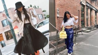 8 Gaya Rachel Vennya di New York Fashion Week, Tampil Kece!