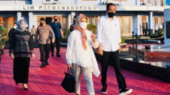 Terbang ke Sulawesi Selatan, Presiden Jokowi Didampingi Ibu Negara Iriana