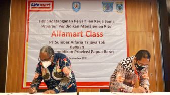 Hadir di Papua, Alfamart Class Cetak Lulusan SMK Siap Kerja