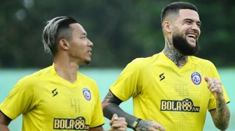 Pulih dari Cedera, Diego Michiels Siap Merumput Bersama Arema FC di Liga 1 2021