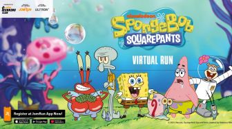 Kolaborasi dengan Nickelodeon dan Animation Internasional, JomRun Gelar Virtual Fun Runs