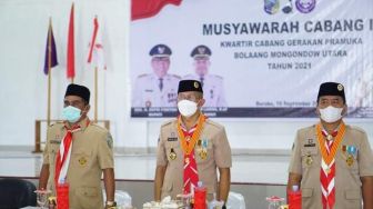 Pramuka di Bolmut berperan cegah penyebaran Covid-19