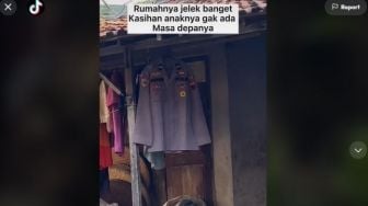 Rumah Ini Dihina Dikatakan Jelek, Netizen Syok Ada Seragam Polisi Tergantung