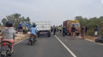 Truk Ngebut Libas Emak-emak di Tuban, 1 Korban Masuk Kolong Terseret 20 Meter