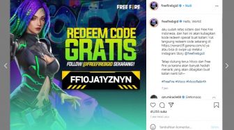 TERUPDATE, Ini 21 Kode Redeem FF 13 September 2021