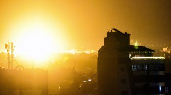 Serangan Udara Israel Bombardir Gaza Tiga Malam Berturut-turut