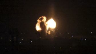 Balas Serangan Roket, Israel Bombardir Jalur Gaza