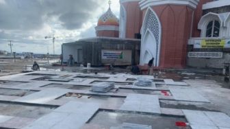 8 Pekerja Masjid 99 Kubah Makassar Terpapar Covid-19