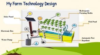 Canggih! Mahasiswa UNY Ciptakan Sistem Pertanian Hidroponik Dilengkapi Monitoring Internet